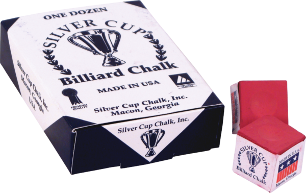 Championship Silver Cup Chalk - 12ct Box - red